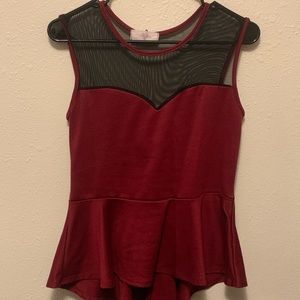 Cute Bow Sleeveless Top